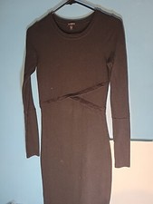 Express Womens Black Long Sleeve Dress Size XS
