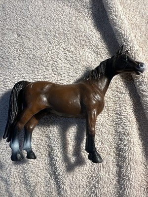 Vintage Schleich 2000 Brown Arabian Gelding Stallion Horse Figure #13248 Retired