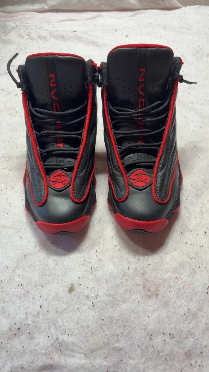 Nike Air Jordan Pro DC8418-006 Mne\'s Sneaker Shoes Size 8 Red Black‎ Strong Bred Nike Jordan Pro Strong Bred Sz 8 Dc8418-006 Black Red Air  main image 3