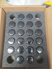 Wheel Lug Nut-Lug Nuts - Black CHEVY OEM ACCESSORIES 84448918