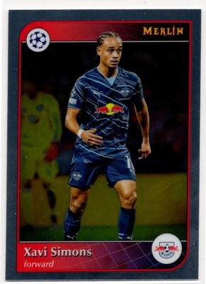 Xavi Simons RB Leipzig #75 Topps Merlin UEFA Club Comp 2024-25