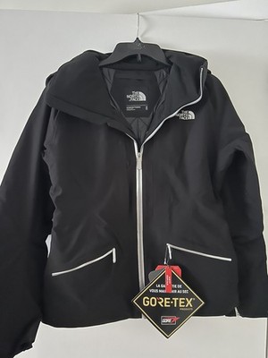 NWT North Face Womens Medium Black Silver Anonym Gore-Tex PrimaLoft All Mountain