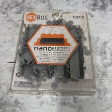 Hex Bug Nano Specimen Habitat Straight Bridges 6 Easy Connect Pieces, NEW Hexbug
