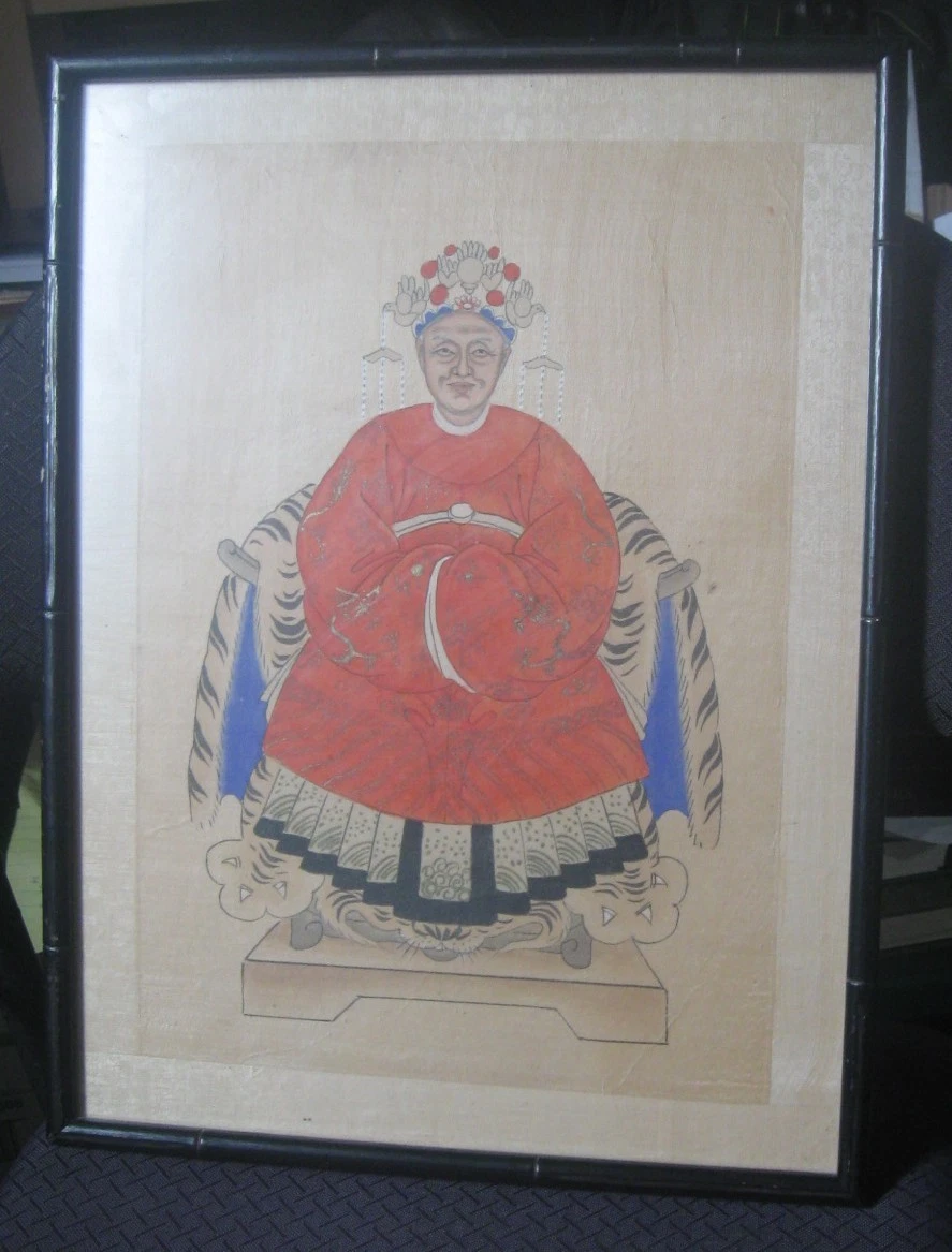 古董原始1900-1940 年中国画作、画卷| eBay