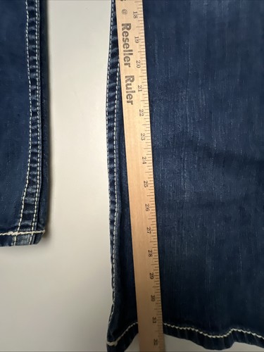 Jeans donna A.N.A taglia 30/10 blu stivaletto taglio gamba impreziosito denim jeans elasticizzato - Foto 8 di 16