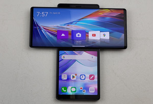 LG WING 5G (LM-F100TM) 256GB - Gray (T-Mobile) Smartphone - Clean IMEI - H6239