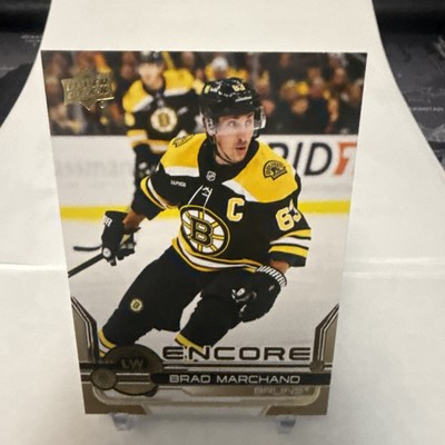 24-25 UD Extended Series Hockey Gold Parallel Encore E-5 Brad Marchand