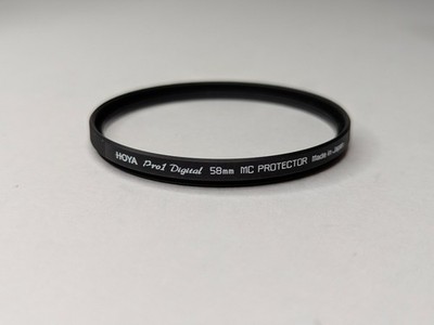 58mm Hoya Pro1 Digital MC Protector Multicoated FIlter Made in Japan