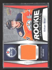 2019 Upper Deck Series 2 Rookie Materials Ethan Bear #RM-EB Memorabilia Jersey