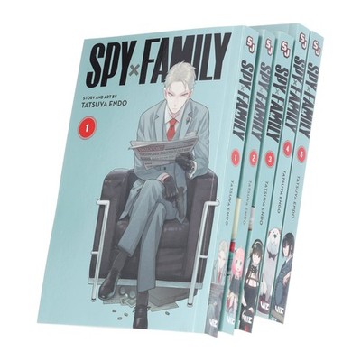 SPY×FAMILY DVD 1-5巻セット Spy x Family (Vol 1-5) by Tatsuya Endo 5 Books Set - Manga