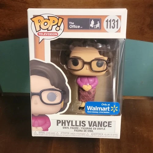 Funko Pop! Vinyl The Office Phyllis Vance Walmart Exclusive #1131 Figure