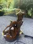 RARE VTG MCM PHIL MAR 1950S LEAPING DEER LAMP PLANTER — photo 2