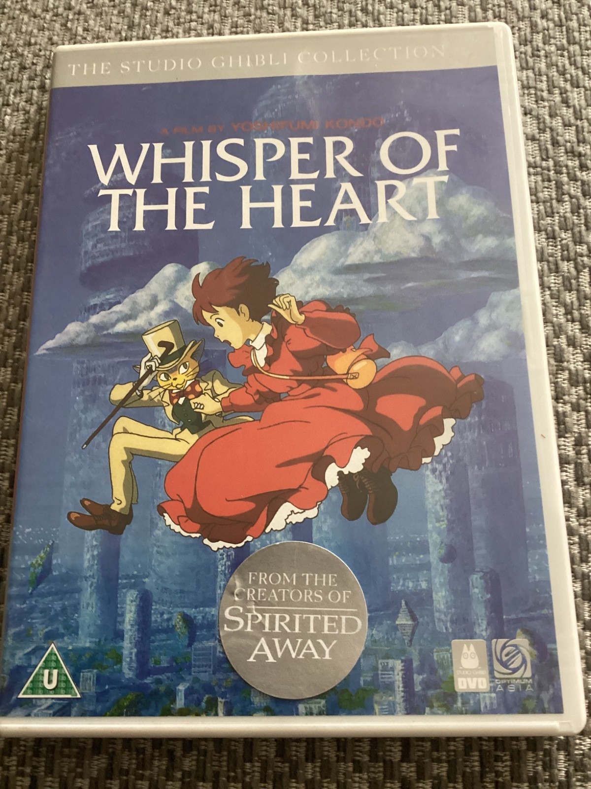 Whisper of the Heart. Studio Ghibli  DVD. (My ref C)