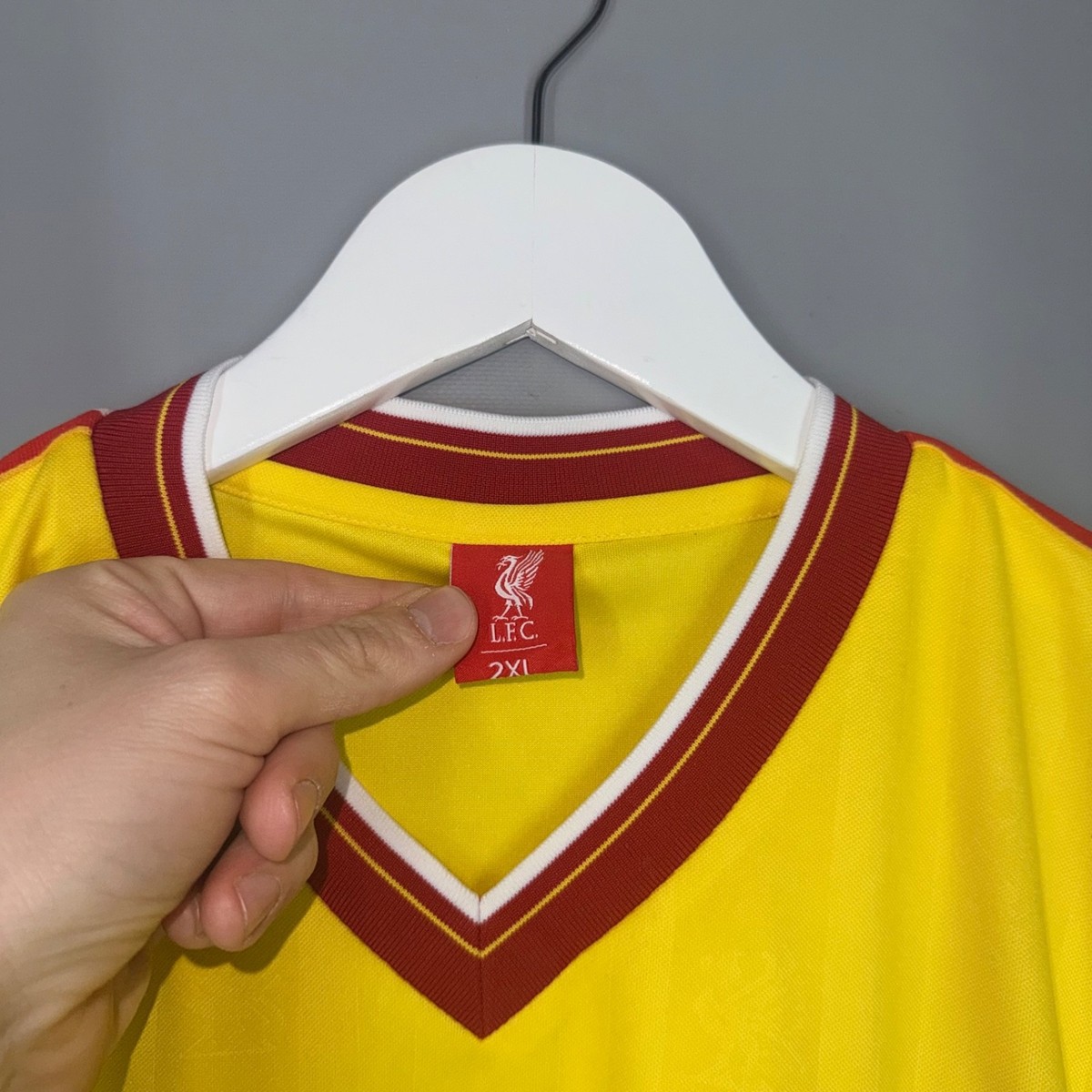 LIVERPOOL F. A CUP WINNER 1985/1986 RETRO 100% ORIGINAL JERSEY
