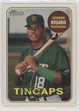2018 Topps Heritage Minor League Edition Glossy Jeisson Rosario #37 h3a