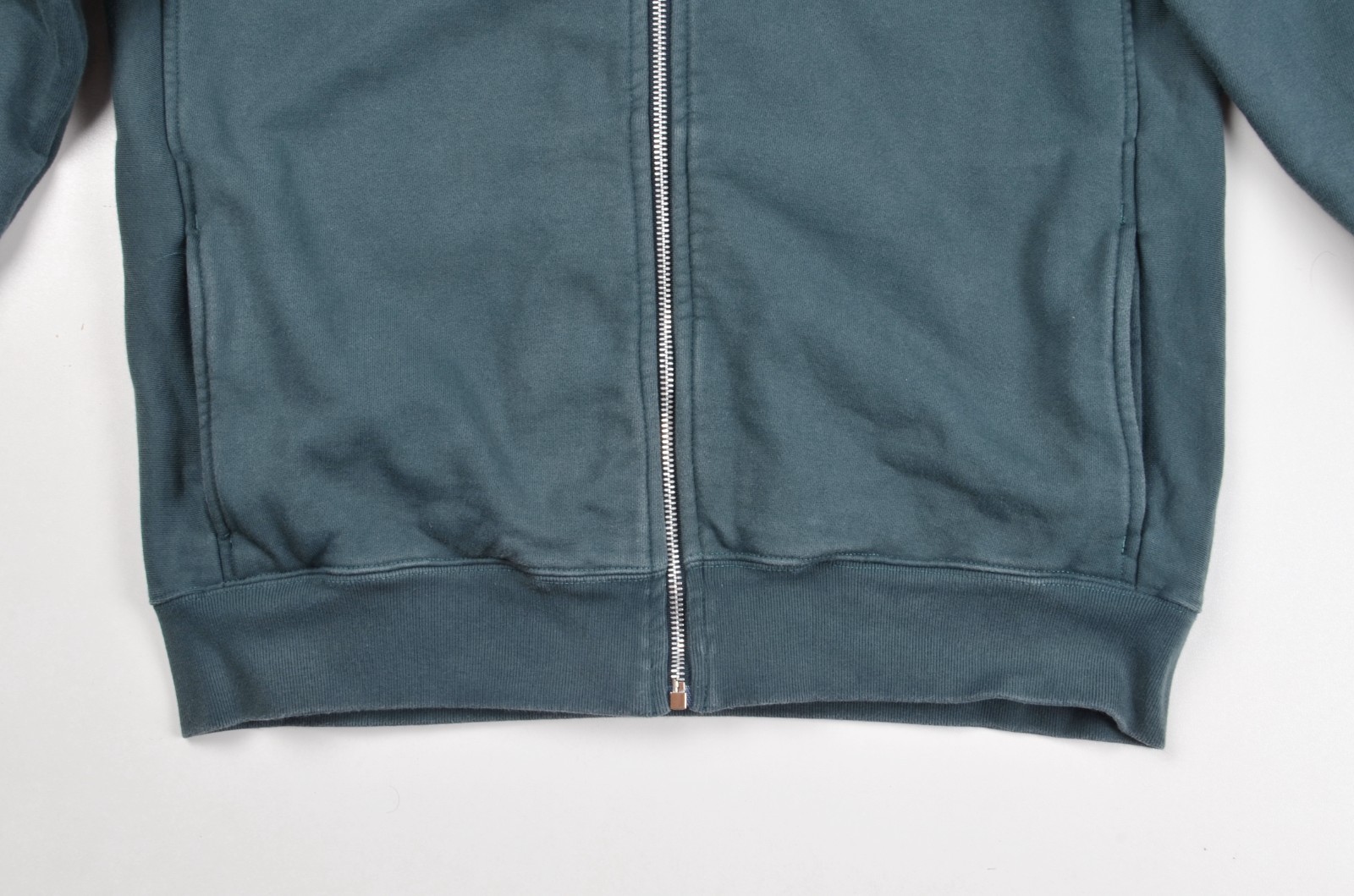 PS Paul Smith Zebra Zip Up Hoodie Mens size Medium Green Preowned RRP $195 image 5