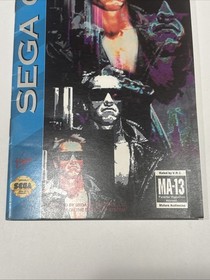 The Terminator (SEGA CD) Manual Only w/ Reg. Card Great Condition No Game