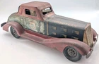 Vintage 1930s GMan Pursuit Car Wind Up Toy Louis Marx & Co Pressed Steel (VIDEO)