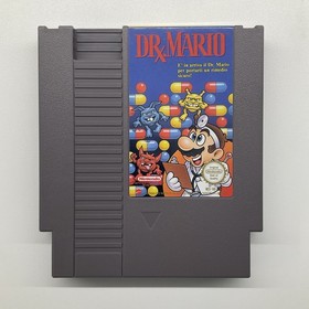 DR MARIO NES - EDIZIONE ITALIANA MATTEL PAL A - NINTENDO NES - TESTATO