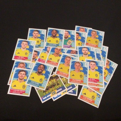Panini SWEDEN TEAM SQUAD Sticker World Cup 2026 Multi Listing - You Pick!