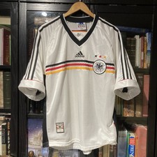 1998-00 Germany Home Adidas vintage football shirt soccer jersey L World Cup 98