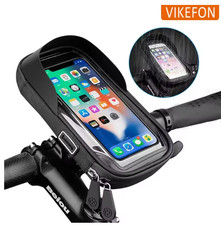 Bicycle Motor Bike 360 Waterproof Phone Case Mount Holder For All Mobile Phones