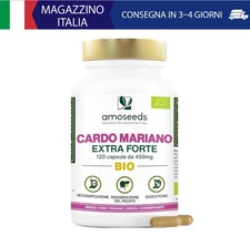 Cardo Mariano BIO | Extra Forte 1350mg / giorno, integratore con Silimarina | 12