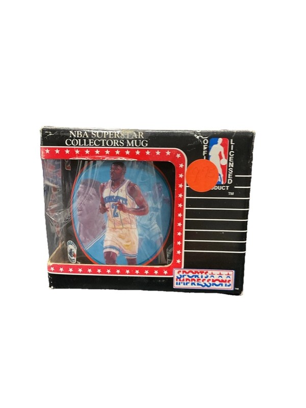 SPORTS IMPRESSIONS LARRY JOHNSON Collector Mug NBA Basktetball Collectible