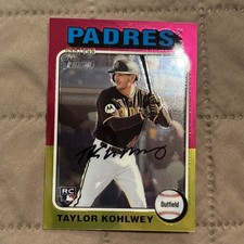 🪶2024 Topps Heritage High Number Chrome Taylor Kohlwey #/699