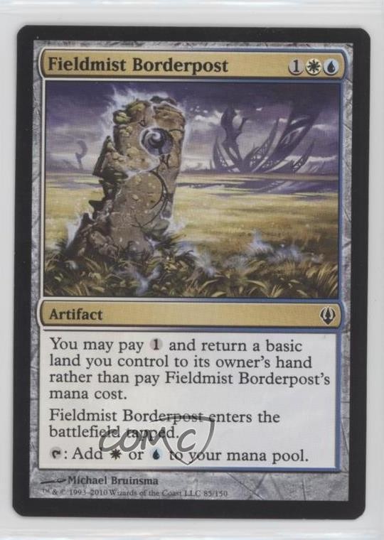 Fieldmist Borderpost Magic: Archenemy Format #85 2010