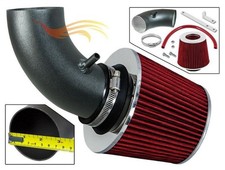 Air Intake Filter For 2003-2006 Chrysler Pt Cruiser Turbo 2.4l Black Pipe-red