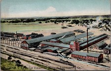 Morgan Engineering Co factory postcard Alliance Ohio Birds Eye View c1900s