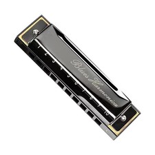 10 Hole Key Blues Harmonica French Harp Mouth Organ Phosphor Bronze Reeds Toy