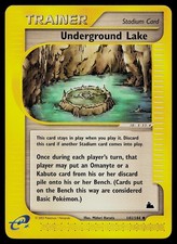 Pokemon Card - Underground Lake Skyridge 141/144 Uncommon on eBay
