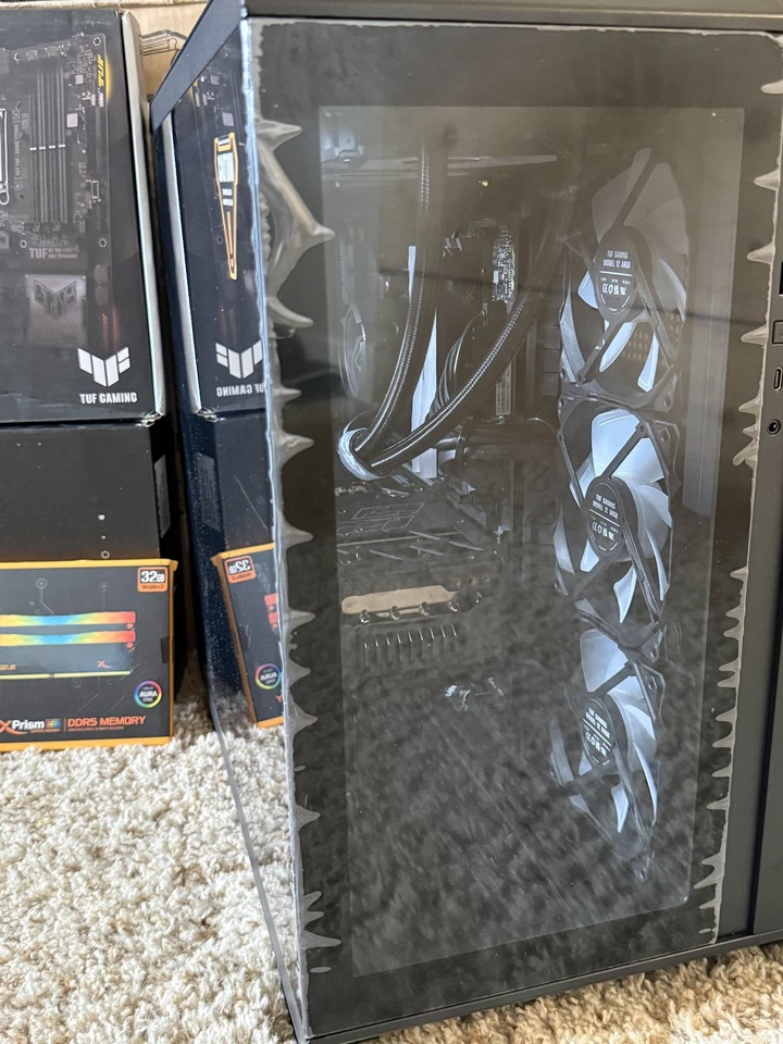 ASUS TUF Z790 Plus Wifi  32GB DDR5 3TB NVME ASUS TUF RTX 4070 ti 12GB Gaming PC - Image 2 of 4