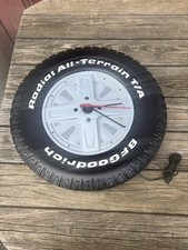 Rare Vtg Bf Goodrich Radial Tire Clock Sign Lighted 20 Gas Oil 80s Rare Vtg Bf Goodrich Radial Tire Clock Sign Lighted 20 Gas Oil 80s