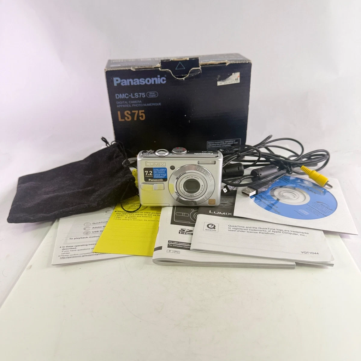 Panasonic LUMIX DMC-LS75 Digital Cameras for sale | eBay