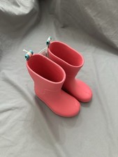Toddler's totes Everywear Charley Tall Rain Boot Rose Bloom Size 7/8