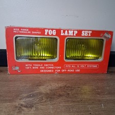 Vintage Off Road Lamp Set Quantity Of Two K Mart Fog Lights New Old Stock Read