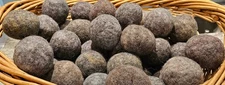 *NEW* Handmade Alpaca Dryer Balls (Set of 3)-USA Grown & Made - Brown/Gray