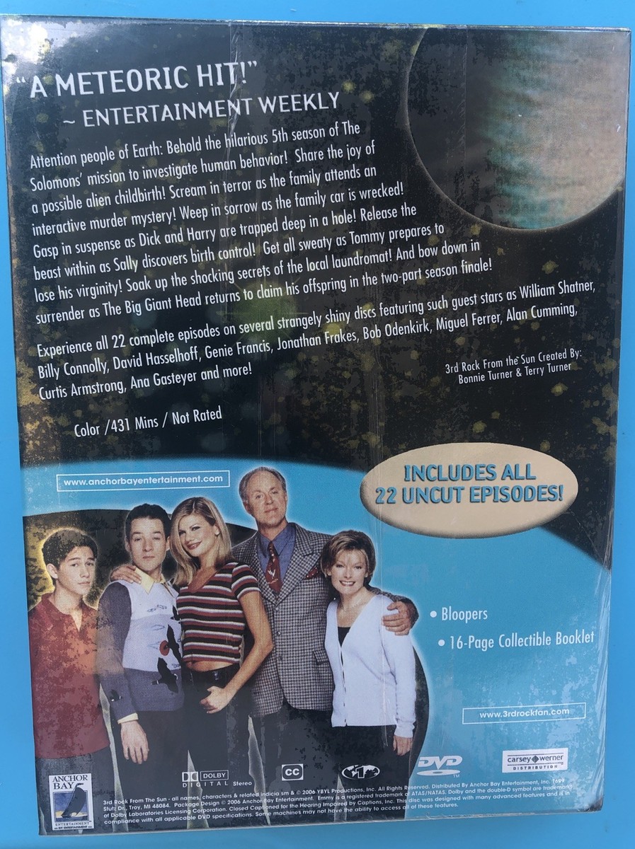 その他 3rd Rock From the Sun: Season 5 [DVD] Amazon.com: 3rd Rock From the Sun - Season 5 : John Lithgow