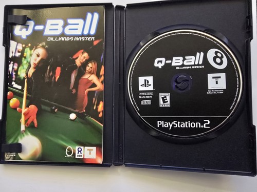 Q-Ball Billiards Master (Sony PlayStation 2) PS2 Complete CIB w/manual Tested - Picture 4 of 7