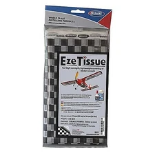 Deluxe-Materials EZE Tissue Black Checker 3 per pack - Plastic Model Aircraft
