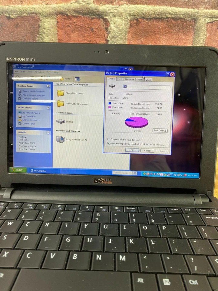 Dell Inspiron 1011 Retro Gaming Laptop Intel Atom 1.60GHz 1GB RAM (Windows XP) - Image 3 of 4