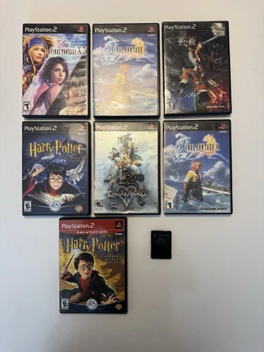 PlayStation 2 Game Lot - Final Fantasy, Kingdom Hearts, Harry Potter & More! PS2