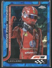 2025 Topps Chrome Sapphire F1 #111 Charles Leclerc GP Winner