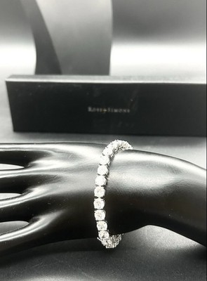 Ross & Simons rundes Brillant CZ Diamant Tennis Armband 23 ct. t.w mit Box