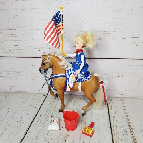 VTG Grand Champions Horse & Rider Western Parade 1993 Jenny Doll Accessories
