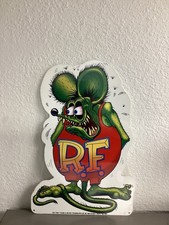 Rat Fink Laser Cut Metal Sign 18 X 12 Made on 20 gauge steel