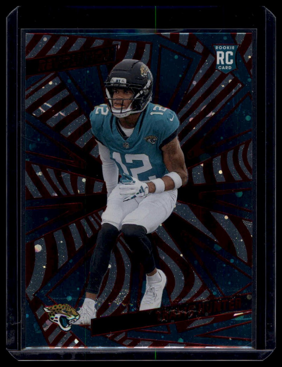 2025 Panini Revolution #242 Travis Hunter Rookie Red Cosmo